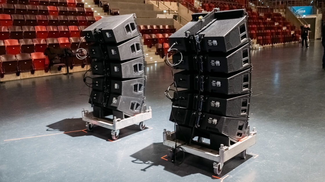 Презентація d&b XSL у Людвігсбурзі