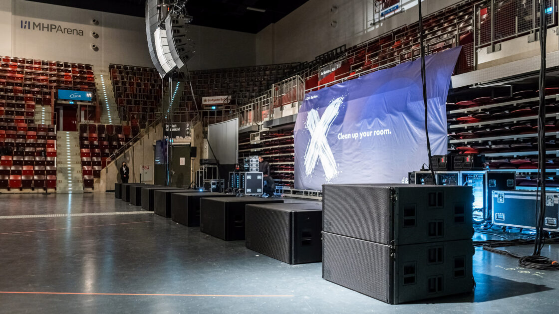 Презентація d&b XSL у Людвігсбурзі