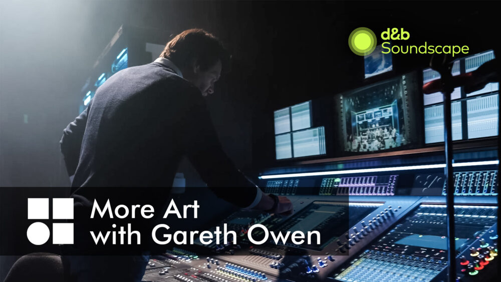 Шлях Ґарета Овена та роль d&b Soundscape у новій мові театрального звуку (відеоінтервью)