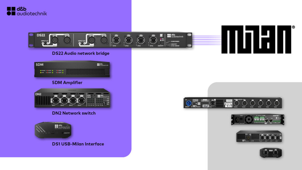 d&b audiotechnik посилює Milan-портфоліо сформованою лінійкою перспективних рішень