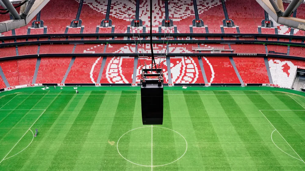d&b забезпечує вражаюче звучання на Estádio do Sport Lisboa e Benfica